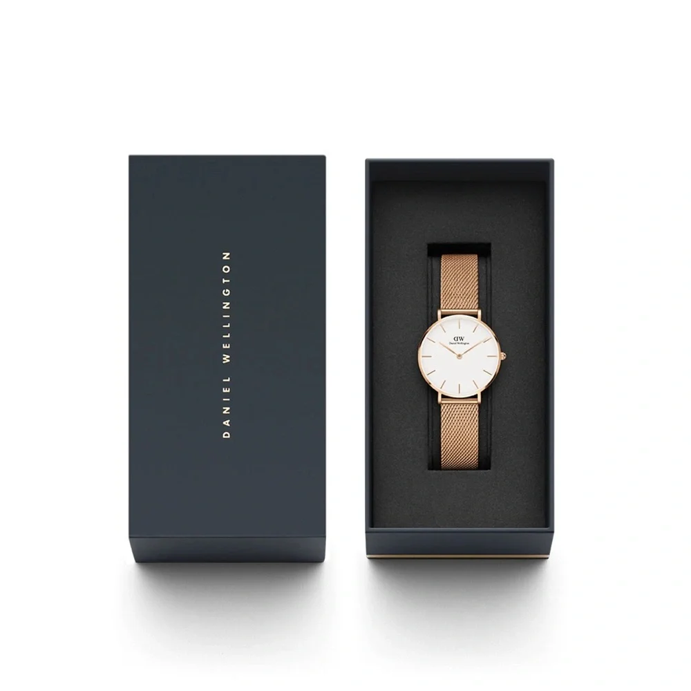 Daniel Wellington Rose Gold Mesh Watch - Picture 6 of 10